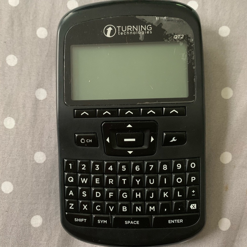 Turning technologies QT2 clicker